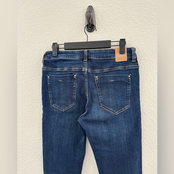 ZARA Skinny Blue jeans size 28 US 6 Casual Contemporary Wear - Picture 4 of 4